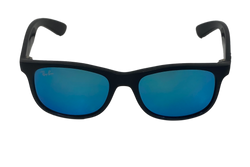 Ray Ban Gafas, Acetato, Negro, Esp Azul,3, Case, 7013